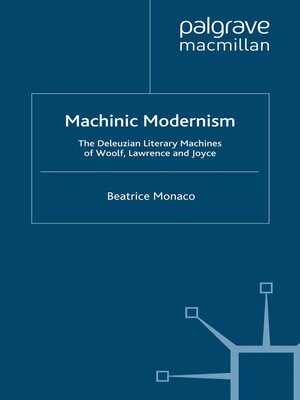 cover image of Machinic Modernism